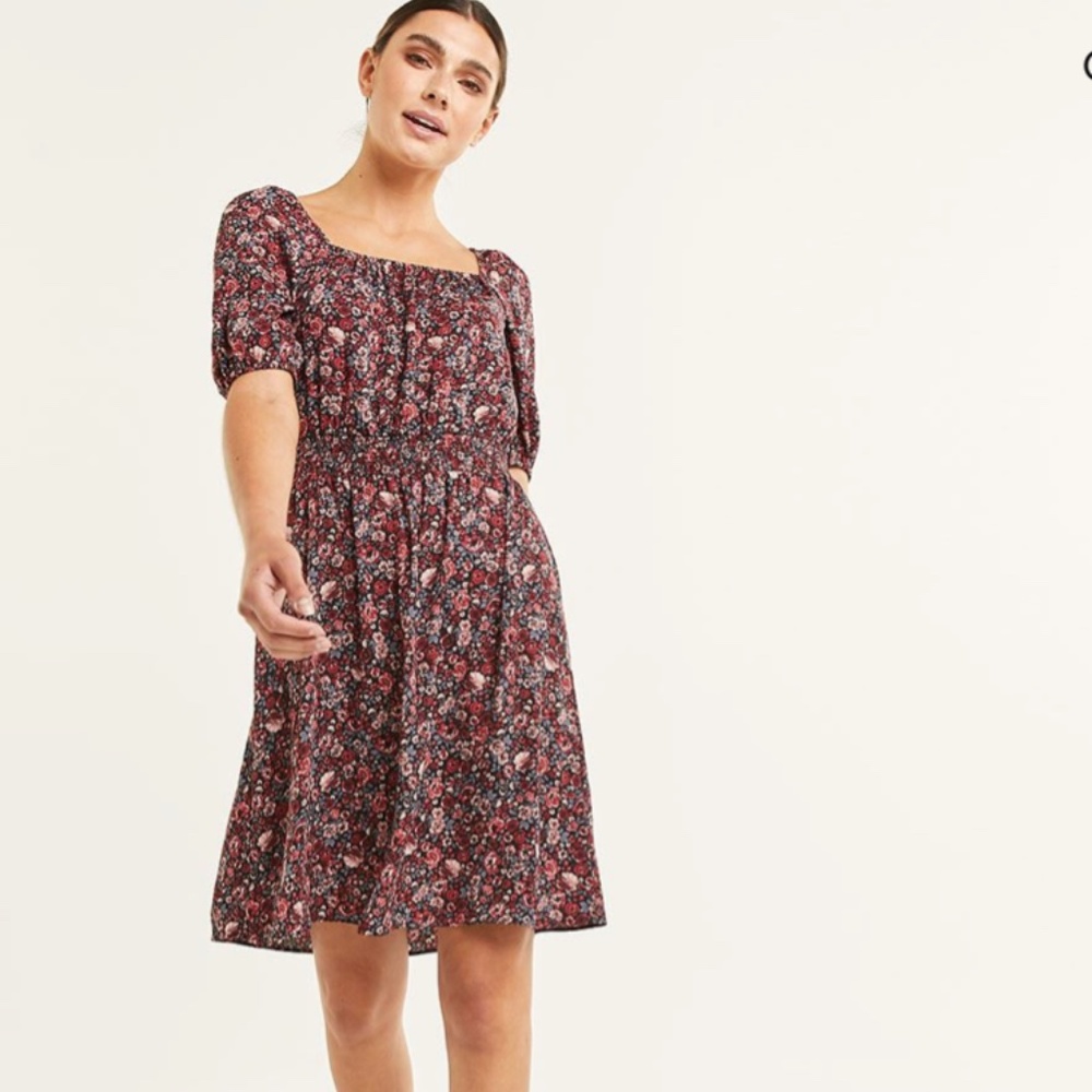 Reitmans smocked dress XS